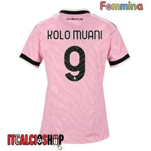 Juventus Randal Kolo Muani #9 Seconda Maglia Femmina 2026-27 Manica Corta Juventus Randal Kolo Muani #9 Seconda Maglia Femmina 2026-27 Manica Corta
